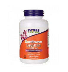 Viên uống chống tắc tia sữa Now Sunflower Lecithin 1200mg - 100viên