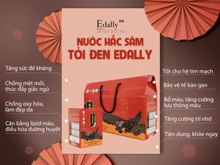 Nước hắc sâm tỏi đen Hya Pyung Sam - Chiết xuất nhân sâm đen Hàn Quốc, hỗ trợ sức khỏe, tăng cường đề kháng và làm đẹp da 50ml x30 túi