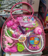 (3A-312) Little Doctor Set Túi đồ chơi bác sĩ, đồ chơi y tế cho bé