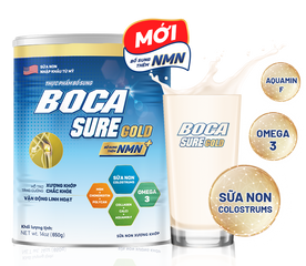 Sữa Boca Sure Gold Hỗ Trợ Xương Khớp, Tăng Cường Sức Khoẻ - Hộp 650g