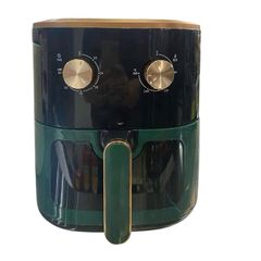 Nồi Chiên Không Dầu Camel 15L - Công Nghệ Chiên Khô Gọn, Đen Xanh, Giúp Món Ăn Lành Mạnh và Ngon Miệng