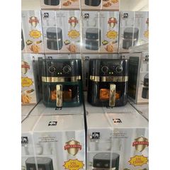 Nồi Chiên Không Dầu Camel 15L - Công Nghệ Chiên Khô Gọn, Đen Xanh, Giúp Món Ăn Lành Mạnh và Ngon Miệng