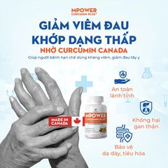 MPOWER CURCUMIN PLUS thực phẩm bảo vệ sức khỏe