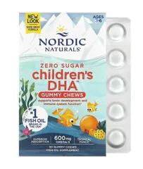 Kẹo bổ sung Omega 3 cho bé từ 3 tuổi của Nordic Naturals 30 viên, Mỹ