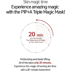 Mặt Nạ P1P Triple Magic Mask, Mặt Nạ Tế Bào Gốc Triple Magic Mask Chứa Collagen Tươi Và P1P