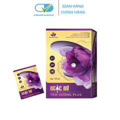 Viên Đặt Phụ Khoa Ngọc Nữ Tâm Vương Plus Hộp 10 Viên - Mẫu Mới