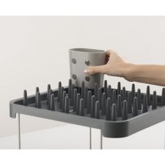 Giá úp bát đĩa 2 tầng Joseph Joseph 85150 - Dụng cụ nhà bếp tiện dụng màu xám, thiết kế hiện đại và thông minh cho mọi căn bếp