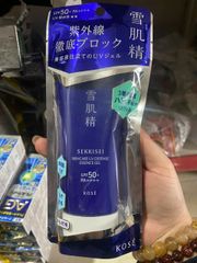 Kem Chống Nắng Kose Sekkisei UV Gel SPF50+ PA++++ 90g - Bảo Vệ Da Tối Ưu, Dưỡng Ẩm Mịn Màng, Hàng Xách Tay Chính Hãng