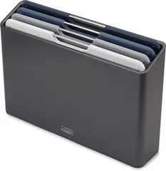 Bộ 4 Thớt Phân Loại Joseph Joseph 60186 Folio Regular - Thiết Kế Độc Đáo, Chất Liệu Thép Không Gỉ, Tính Năng Chống Trượt