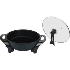 Nồi Lẩu Nướng Điện Đa Năng Nagakawa NAG1905 (5L) - Công Suất 1500W, Chống Dính, Thích Hợp Cho Món Lẩu Gia Đình, Bảo Hành 12 Tháng