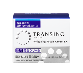Kem Dưỡng Trắng Da TRANSINO Whitening Repair Cream ex - Gel Dưỡng Ẩm Chống Lão Hóa, Giúp Làn Da Sáng Mịn và Khỏe Đẹp Suốt Đêm