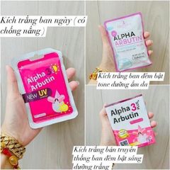 VIÊN KÍCH TRẮNG ALPHA ARBUTIN WHITENING THÁI LAN CHÍNH HÃNG