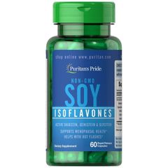 Viên uống Isoflavones Mầm Đậu Nành Non-GMO 750mg Puritan's Pride - Hỗ trợ Nội Tiết Tố cho Phụ Nữ, 60 viên, Mỹ