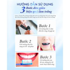 Miếng Dán Làm Trắng Răng Anriea Than Tre - Không Gây Ê Buốt, Dễ Dàng Sử Dụng Tại Nhà, Giúp Sáng Răng Tự Nhiên
