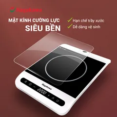 Bếp Từ Nagakawa NAG0712 - Điều Khiển Cảm Ứng 2 Hướng, Công Suất 2200W, Thiết Kế Sang Trọng, Bảo Hành 12 Tháng