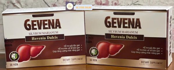 Gevena- Thanh nhiệt, giải độc gan (Hộp 30 viên)