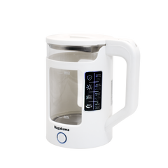 Ấm Siêu Tốc Thủy Tinh Nagakawa NAG0318 - Dung Tích 1.7L, Công Suất 1355W, Thiết Kế Hiện Đại, Bảo Hành 12 Tháng