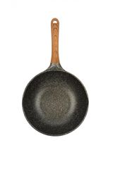 Chảo Chống Dính Nagakawa NAG3054 30cm - Nhôm Nguyên Khối Đáy Từ, Vung Kính Chịu Nhiệt, Dùng Được Mọi Loại Bếp
