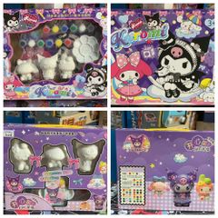 Đồ Chơi Tô Tượng KUROMI - Đất Nặn Nghệ Thuật DIY Cho Trẻ Em, Phát Triển Kỹ Năng Sáng Tạo và Tư Duy