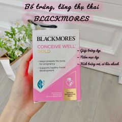 Viên uống bổ trứng Blackmores Úc 56 viên - Giúp tăng khả năng thụ thai và cải thiện chất lượng trứng cho phụ nữ chuẩn bị mang thai