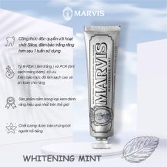 Kem Đánh Răng Marvis trắng 85ml hàng chuẩn