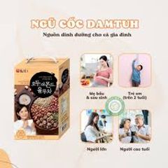 Bột ngũ cốc dinh dưỡng Damtuh Hàn Quốc, hộp 50 gói