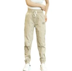 quần jogger nam nữ bo gấu chất liệu kaki