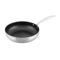 Chảo Inox Chống Dính Nagakawa Natsu NAG2203 - Đa Lớp, Dùng Cho Mọi Loại Bếp, An Toàn, Chất Liệu Cao Cấp