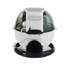 Nồi Chiên Không Dầu Nagakawa NAG3301 6L 1200W - Chức Năng Nghiêng 45° Xoay 360° - Đảo Đều Thực Phẩm - Bảo Hành 12 Tháng