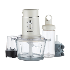 Máy Xay Thịt Đa Năng Nagakawa NAG0823 - 250W, Dung Tích 1,5L, Xay Thịt, Sinh Tố, Đồ Khô, Bóc Tỏi, Bảo Hành 12 Tháng