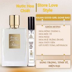 Nước Hoa Nữ Kilian Good Girl Gone Bad 10ml - Hương Hoa Cỏ Sang Trọng, Gợi Cảm, Độc Đáo - Quà Tặng Thời Trang Tinh Tế