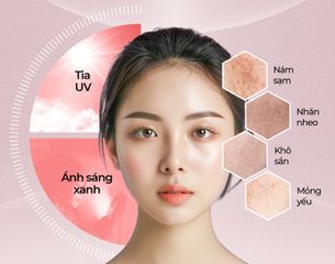 Kem Chống Nắng Kiềm Dầu Sắc Ngọc Khang SPF50+/PA++++ 50g - Bảo Vệ Da, Ngăn Nhờn, Dưỡng Ẩm, Dành Cho Da Nhạy Cảm