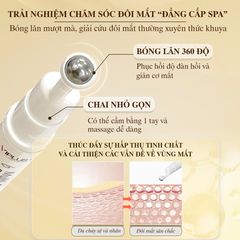 Serum Lăn Mắt VIPLUS+ Multi-P Eye Serum Giảm Nhăn, Dưỡng Ẩm, Chống Oxy Hóa - Đầu Lăn 360° Tiện Lợi, Cảm Giác Mát Lạnh 10ml