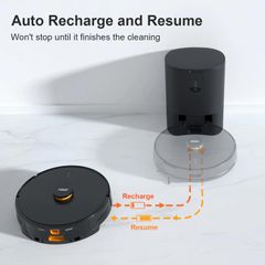 Robot hút bụi lau nhà IMOU RV-L11-A - Lực hút 2700Pa, Tự đổ rác, Công nghệ Lidar, Dọn dẹp Thông minh, Tiết kiệm Thời gian
