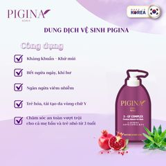 Combo 10 Gói Gel Dung Dịch Vệ Sinh Pigina Lacto - Khử Mùi, Làm Sạch Dịu Nhẹ, Cân Bằng pH, Sản Phẩm Chăm Sóc Vùng Kín Phụ Nữ 5ml