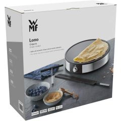 Máy làm bánh crepe WMF Lono Creperie 1600W - Thiết bị làm bánh crepe chống dính 33cm, dễ vệ sinh và sử dụng an toàn cho gia đình