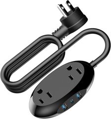 Ổ Cắm Điện Đa Năng Meauvan US06 - 2 Ổ 220V, 2 USB-A & 1 USB-C, Giải Pháp Tiện Ích Cho Cắm Trại & Dã Ngoại