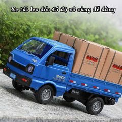 Mô Hình Xe Tải Điều Khiển Từ Xa 2.4GHz - Hiệu Ứng Hơi Nước Thực Tế - Đồ Chơi Tăng Cường Trí Tưởng Tượng Cho Bé