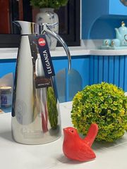Bình Giữ Nhiệt Emsa Eleganza 1.3L - Thiết Kế Thanh Lịch, Giữ Nóng Đến 12 Giờ, Giữ Lạnh Đến 24 Giờ - Phù Hợp Uống Trà, Cà Phê