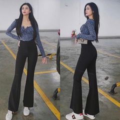 quần loe công sở chất tuyết mưa