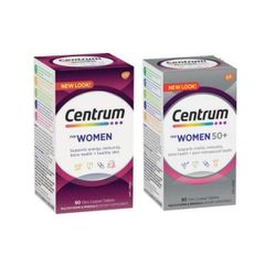 Vitamin Tổng Hợp Centrum Women 90 Viên - Hỗ Trợ Sức Khỏe Xương, Da, Tóc Cho Phụ Nữ - Giàu Vitamin và Khoáng Chất Essential