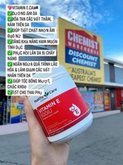 Vitamin E Hc hàm lượng 500iu Cam kết hàng chuẩn