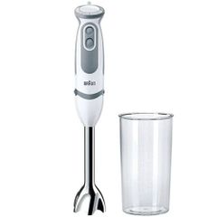 Máy xay cầm tay Braun MQ5200 Soup Vario - 1000W, 21 tốc độ, xay sinh tố & chế biến đồ ăn dặm cho bé, thiết kế hiện đại, made in Romania