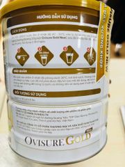 Sữa Hạt Ovisure Gold Bổ Sung Dinh Dưỡng & Canxi Cho Xương 650g - Sản Phẩm Thực Vật Dinh Dưỡng Cao Cấp, Ngon, Dễ Uống