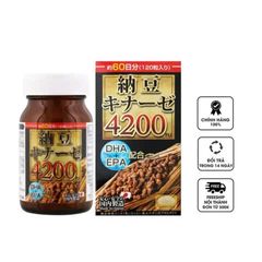 Viên uống Maruman Nattokinase 4200FU - Tăng cường tuần hoàn máu và cải thiện trí nhớ, hỗ trợ sức khỏe toàn diện cho người lớn