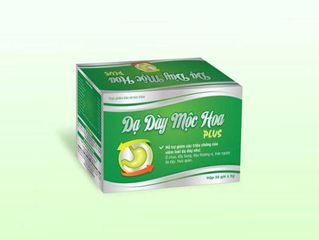 Dạ Dày Mộc Hoa Plus - Hỗ Trợ Trào Ngược Dạ Dày Dạng Bột, Giảm Đau, An Thần, Thanh Lọc Cơ Thể, Hộp 30 Gói 5g