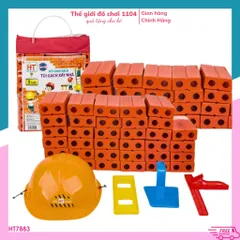 Bộ Túi Gạch Đồ Chơi Xây Dựng - Biến Ước Mơ Kiến Trúc Thành Hiện Thực