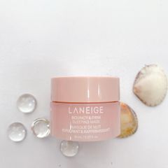 Mặt Nạ Ngủ Mini Laneige Bouncy & Firm 10ml - Dưỡng Ẩm, Cải Thiện Độ Đàn Hồi Cho Da, Hương Hoa Sen Tuyết Thư Giãn