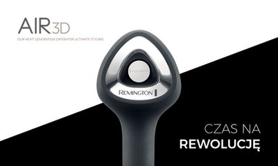 Máy Sấy Tóc Remington Air3D D7779 - Công Nghệ Luồng Khí 3D, Chống Tắc Điện Tích, Tạo Kiểu Tóc Đẹp, Hiệu Suất Cao 1800W