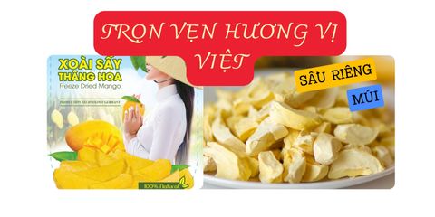 Sầu Riêng Múi Sấy Cao Cấp Thăng Hoa - Snack Viza Food 120G, Hương Vị Tươi Mới Nguyên Múi, Quà Tặng Hoàn Hảo